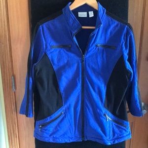 Chicos Zenergy top size 1 (8-10)
